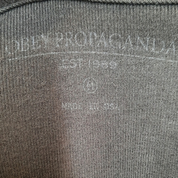 Obey Propaganda Gray Burning Rose Sweatshirt M - Picture 4 of 5